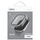 5. Etui ze szkłem hartowanym UNIQ Voute na Apple Watch 10 42 mm - srebrne