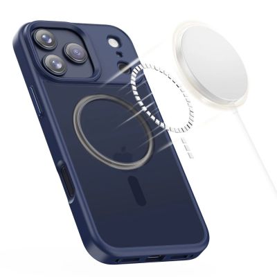 4. Etui Tech-Protect MagMat MagSafe na iPhone 17 Pro Max - granatowe