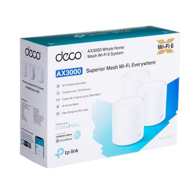 6. System mesh TP-LINK DECO X50(3-PACK)