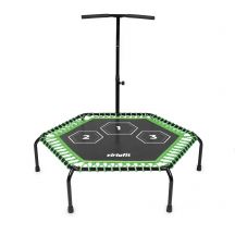 VIRTUFIT TRAMPOLINA FITNESS PRO Z UCHWYTEM - CZARNA - 127 CM