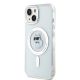 2. Etui Karl Lagerfeld IML Choupette MagSafe na iPhone 15 - przezroczyste