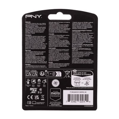 4. Karta pamięci PNY PRO Elite microSDXC 64GB