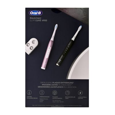 17. Szczoteczka elektryczna Oral-b Pulsonic SlimLuxe 4900 dwupak