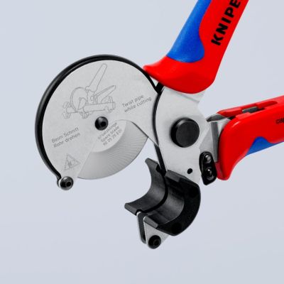 38. KNIPEX OBCINAK DO RUR KOMPOZYTOWYCH I PLASTIKOWYCH
