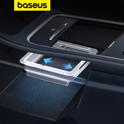 15. Organizer do samochodu Baseus T-Space Series do Tesla Model 3 / Y - szary