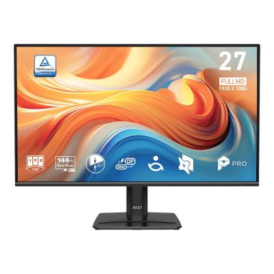 2. MSI Pro MP272 E14C monitor komputerowy 68,6 cm (27") 1920 x 1080 px Full HD LED Czarny