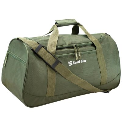 3. TORBA SPORTOWA A3043 KHAKI SEMI LINE