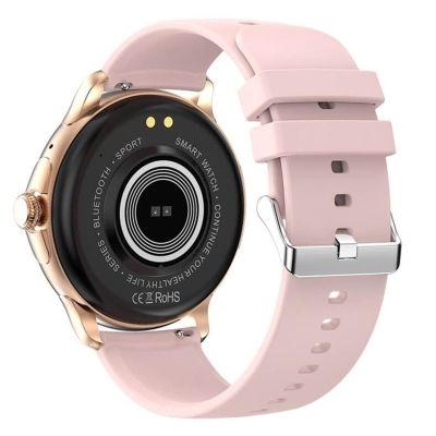 6. Smartwatch Damski Rubicon RNCF35 ROSE GOLD Bransoleta + Pasek Pink
