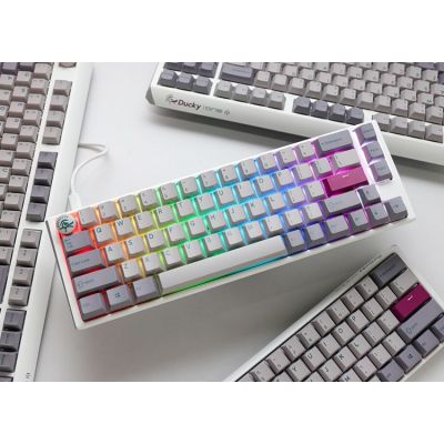 4. Ducky One 3 SF klawiatura Gaming USB QWERTY Angielski Szary