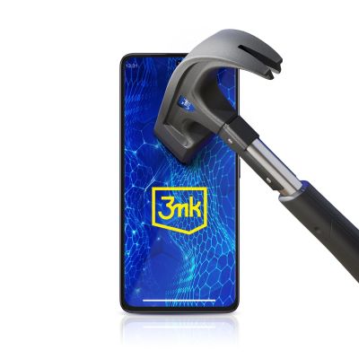 8. Szkło hartowane 3mk HardGlass Max Lite z czarną ramką na Xiaomi Redmi Note 13 Pro+