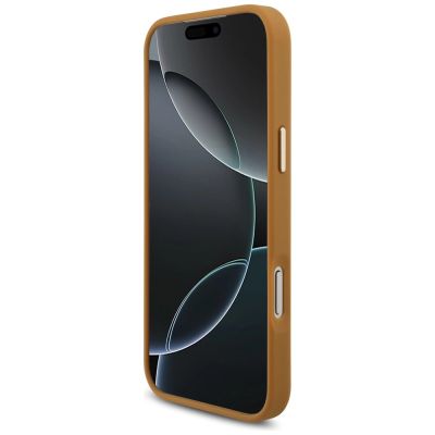 5. Etui Karl Lagerfeld Karl Script Logo na iPhone 17 Pro Max - brązowe