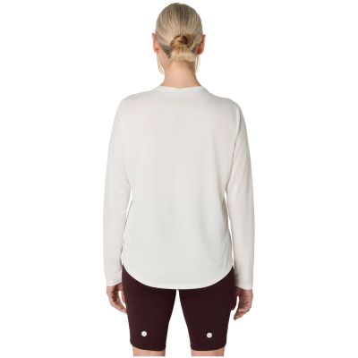 2. ASICS Fujitrail Logo LS Top 2012D315-100 Białe M