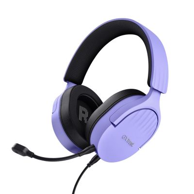 2. Słuchawki TRUST GXT489P FAYZO PURPLE
