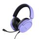 2. Słuchawki TRUST GXT489P FAYZO PURPLE