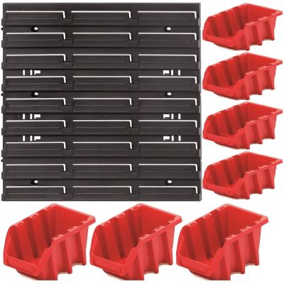 43. TABLICA WARSZTATOWA Z ZESTAWEM POJEMNIKÓW ORDERLINE KISTENBERG