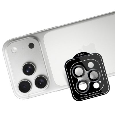 8. Szkło hartowane na obiektyw aparatu 3mk Lens Protection Pro do iPhone 17 Pro / 17 Pro Max - szare
