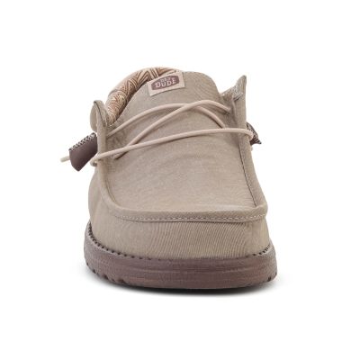 2. HEYDUDE WALLY STRETCH CANVAS BLOCK CROCKERY/MULTI 44353-0PN