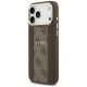 2. Etui Guess 4G Stripe MagSafe na iPhone 17 Pro Max - brązowe