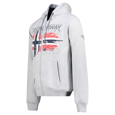 2. Bluza Geographical Norway Grusty Blended DB 100 M WZ3084H/GN-Blended Grey