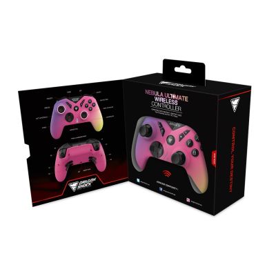 9. Dragonshock Nebula Ultimate Wielobarwny Bluetooth Gamepad Nintendo Switch