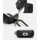 6. Etui Ringke UX Magnetic na AirPods Pro 3 - czarno-przezroczyste