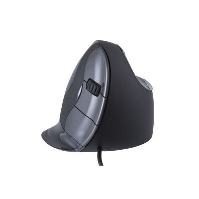 4. BakkerElkhuizen Evoluent D myszka Biuro Po prawej stronie USB Typu-A Laser 3200 DPI