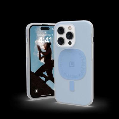 2. Etui UAG Lucent [U] MagSafe do iPhone 14 Pro Max - niebieskie