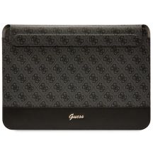 Pokrowiec Guess 4G Stripe Metal Logo na laptopa 14" - czarny