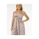 2. Kombinezon RIP CURL San Carlos Tie Front Jumpsuit turkusowy