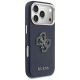 4. Etui Guess FW Resin Logo na iPhone 17 Pro Max - niebieskie