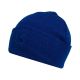 Czapka zimowa Calvin Klein CK Logo Beanie Niebieska - LZ04D8076G-IZ4