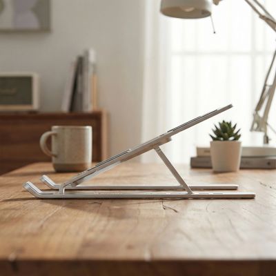 12. Podstawka Wozinsky WDCX-X8S składana regulowana pod laptopa - srebrna