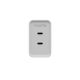 5. mophie Speedport 67 Uniwersalne Biały Prąd przemienny Szybkie ładowanie Wewnętrzna