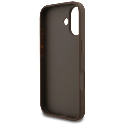 7. Etui Guess 4G Classic na iPhone 17 - brązowe