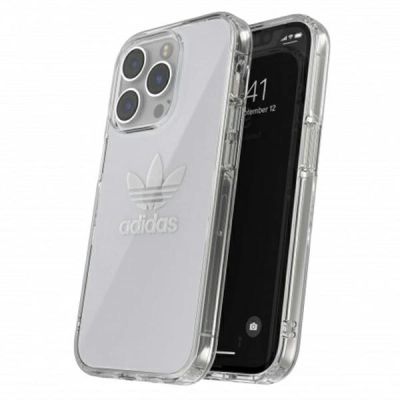 9. Etui Adidas OR Protective Clear Case na iPhone 14 Pro - przezroczyste