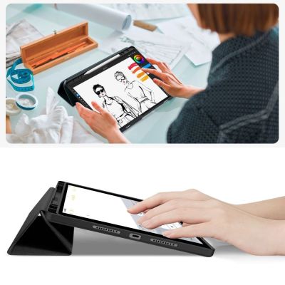 9. Etui TechProtect SmartCase Pen na Lenovo Idea Tab Plus 12.1 TB-361 - czarne