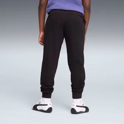 4. Puma spodnie dresowe dziecięce BMW MMS czarne wygodne sportowy styl