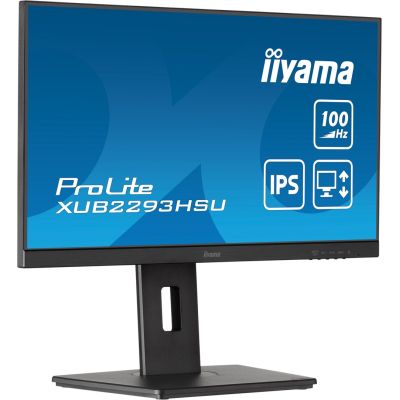 4. Iiyama Display 22 XUB2293HSU-B7 IPS - Płaski Ekran - 54.6 cm
