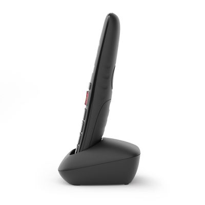 7. Gigaset E290HX Telefon analogowy/DECT Nazwa i identyfikacja dzwoniącego Czarny
