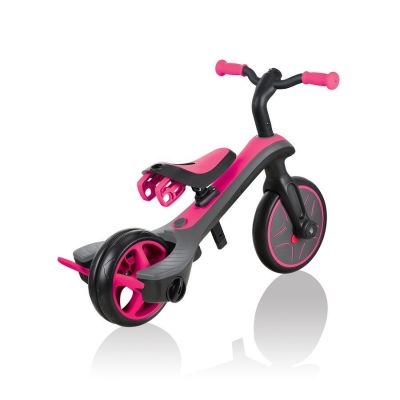 18. Rowerek 4w1 Globber Explorer Trike Fuchsia 632-110-2 HS-TNK-000013809