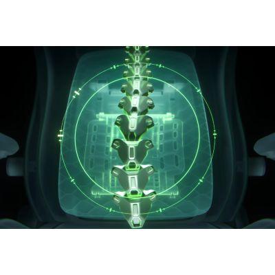 4. Razer Iskur V2 NewGen Gaming-Stuhl, ergonomisches Design, HyperFlex-Lordosenstütze, 4D-Armlehnen - schwarz/grün