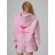 7. Bluza dresowa loose z kapturem dziewczęca 4F 4FJRSS26TSWSF2936-56S