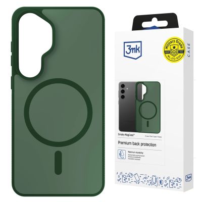 20. Etui 3mk Smoke MagCase na Samsung Galaxy S25 - zielone-półprzezroczyste