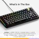 14. Glorious Gaming GMMK 3 PRO HE 75% Prebuilt klawiatura USB QWERTY US English Czarny