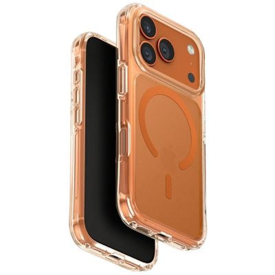 7. Etui UNIQ LifePro Xtreme Magclick Charging do iPhone 17 Pro - pomarańczowe