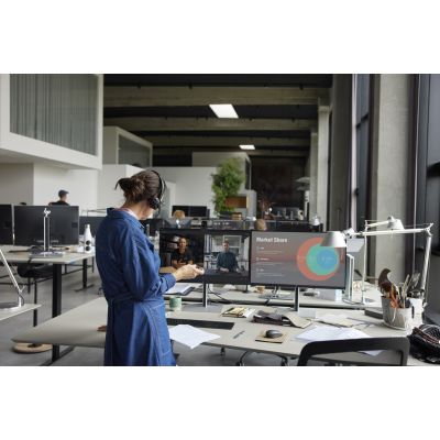 32. POLY Zestaw słuchawkowy Savi 8420 Office Stereo z certyfikatem Microsoft Teams DECT 1880–1900 MHz