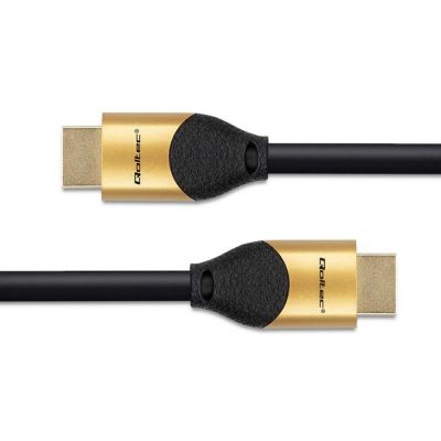 9. QOLTEC KABEL HDMI V2.1 ULTRA HIGH SPEED 8K | 60HZ | 28AWG | GOLD | 2M
