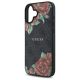 6. Etui Guess 4G Flowers Print MagSafe na iPhone 16 6.1" - czarne