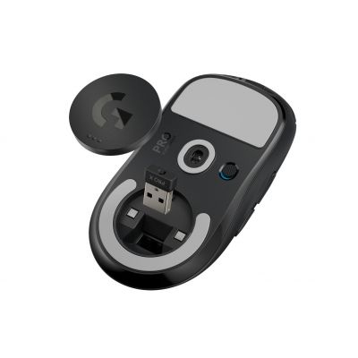 6. Logitech G Pro X Superlight myszka Gaming Po prawej stronie RF Wireless 25600 DPI