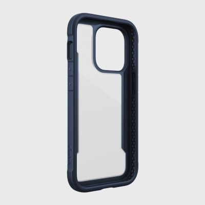 7. Raptic X-Doria Shield Case etui iPhone 14 Pro pancerny pokrowiec niebieski
